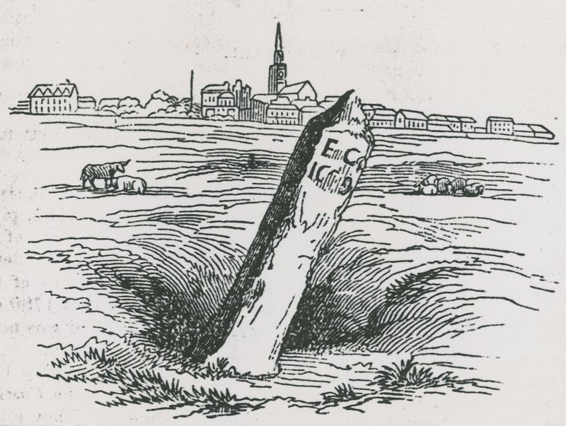 Et bueskytingsmerke datert 1679 av English School