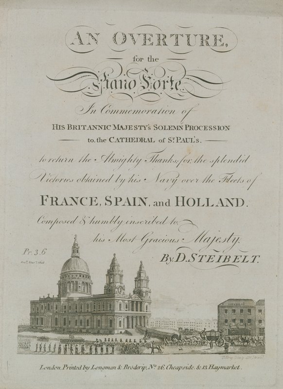En ouverture for piano forte av English School