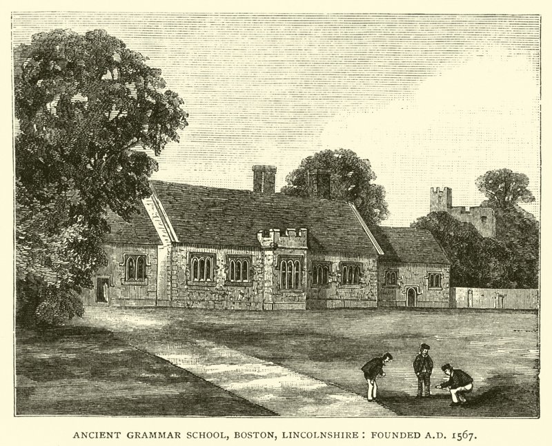 Ancient Grammar School, Boston, Lincolnshire, grunnlagt 1567 e.Kr av English School