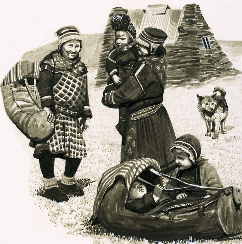 Ancient Peoples of the World: Laplanders av English School