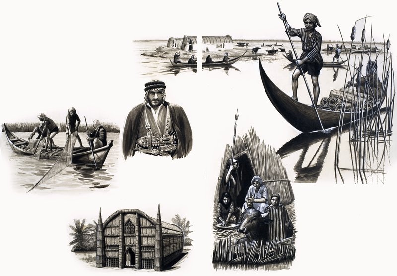 Ancient Peoples of the World: Menn fra de hjemmelagde øyene av English School