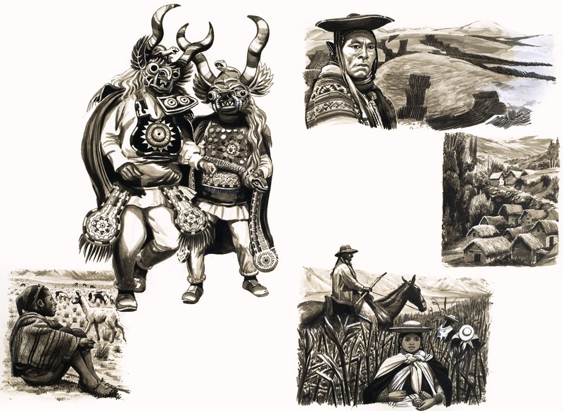 Ancient Peoples of the World: Tragic Men of the Mountains av English School