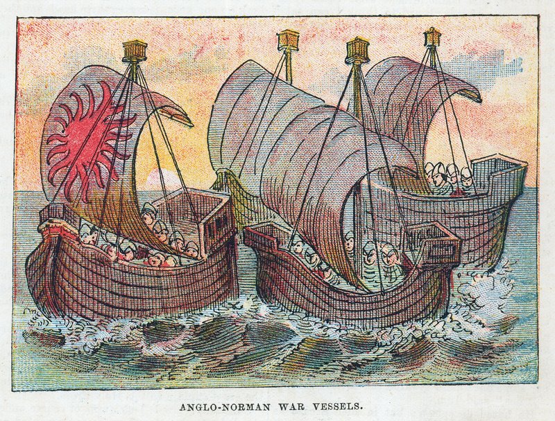 Anglo-normanniske krigsfartøyer av English School