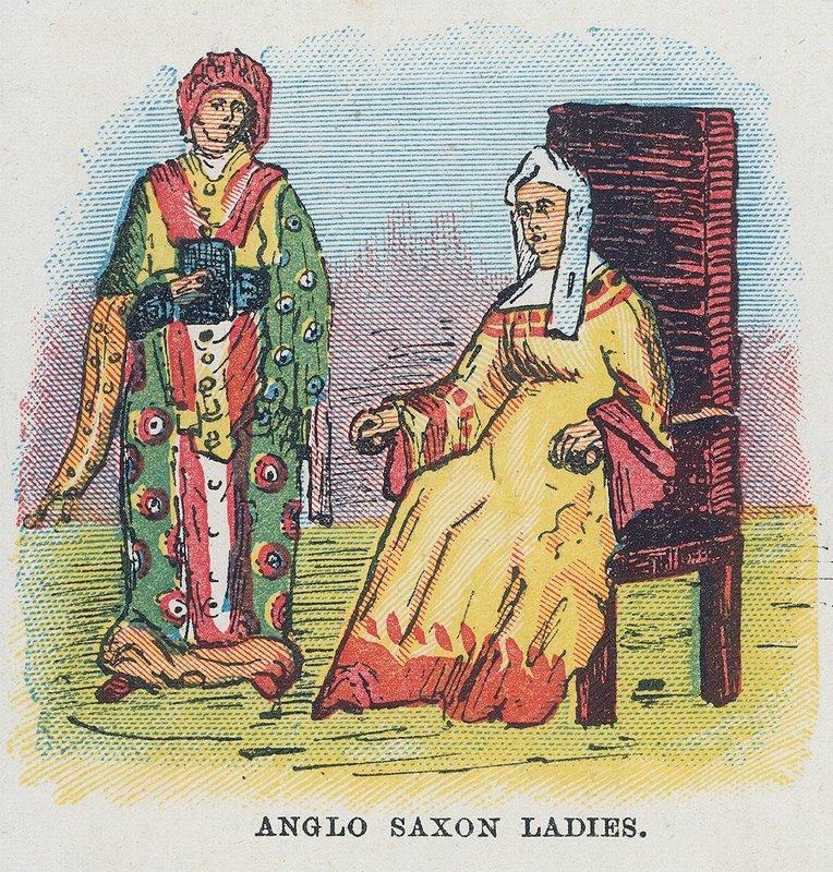 angelsaksiske damer, kvinner, kvinner av English School