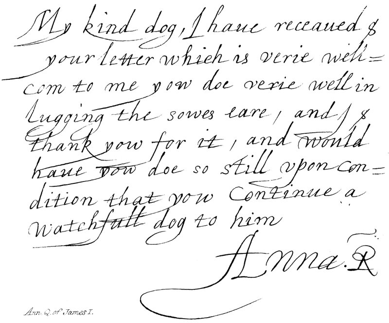 Ann, Q av James I av English School