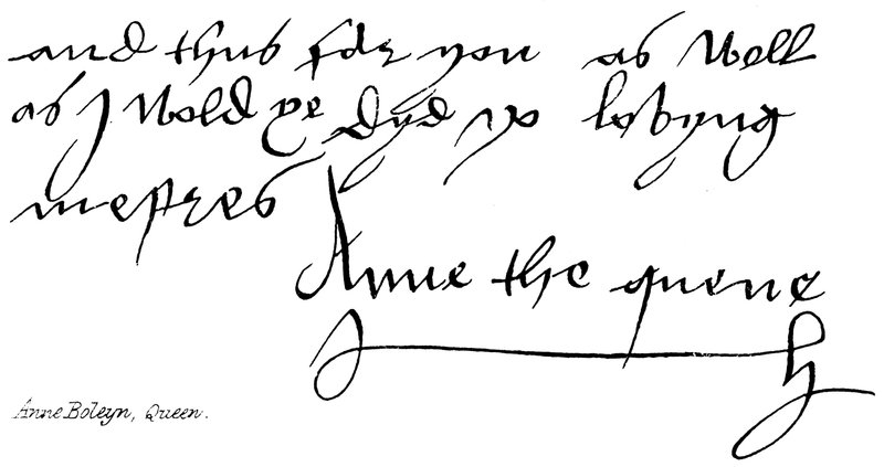 Anne Boleyn, dronning av English School