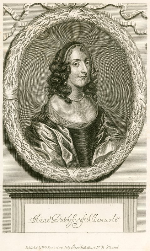 Anne hertuginne av Albemarle av English School