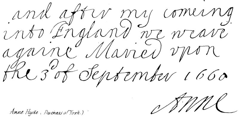 Anne Hyde (hertuginne av York) av English School