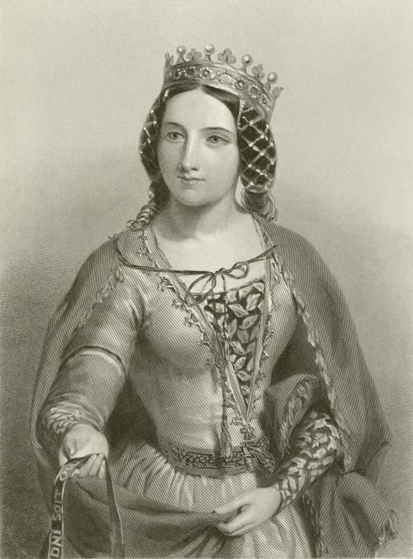 Anne av Warwick, dronning av kong Richard III av English School