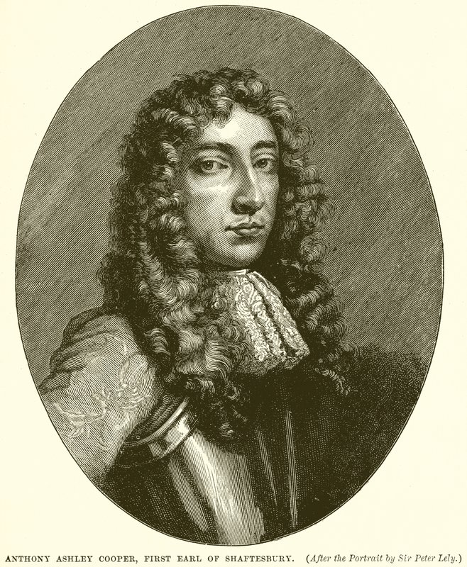 Anthony Ashley Cooper, første jarl av Shaftesbury av English School