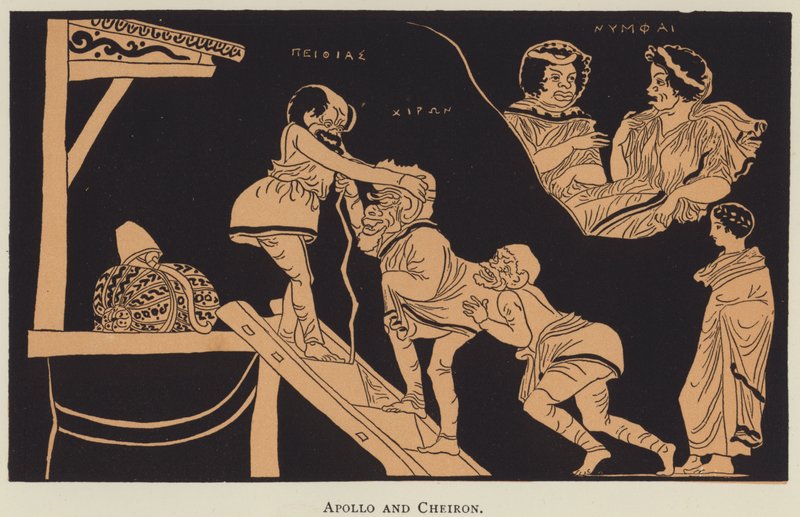 Apollo og Cheiron av English School