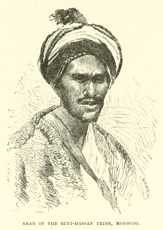Araber fra Beni-Hassan-stammen, Marokko av English School