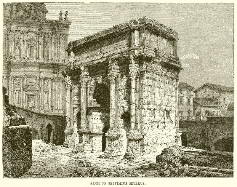 Buen til Septimius Severus av English School