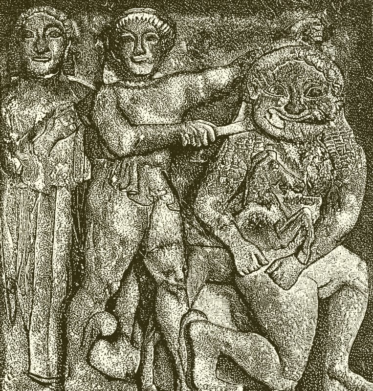 Arkaisk metope fra Selinus av English School
