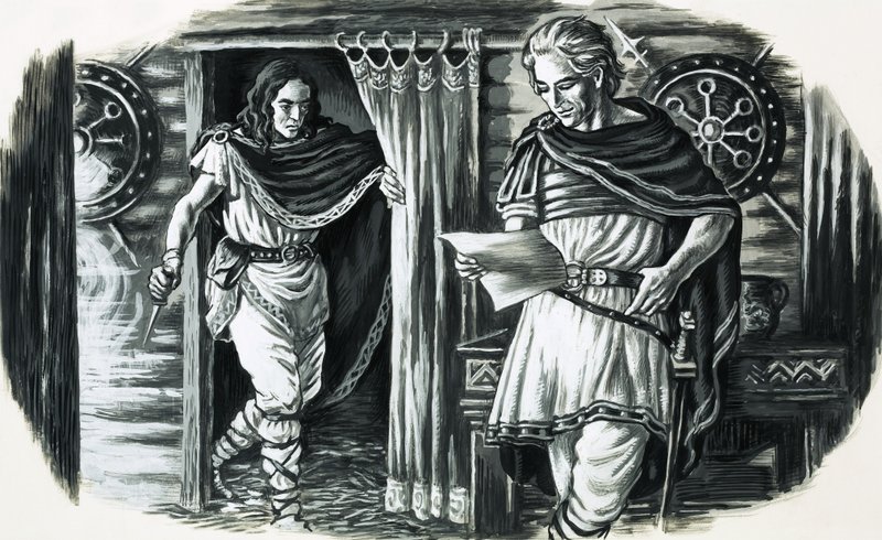 Armenius, en tysk prins tatt til fange av romerne som senere frigjorde Tyskland av English School