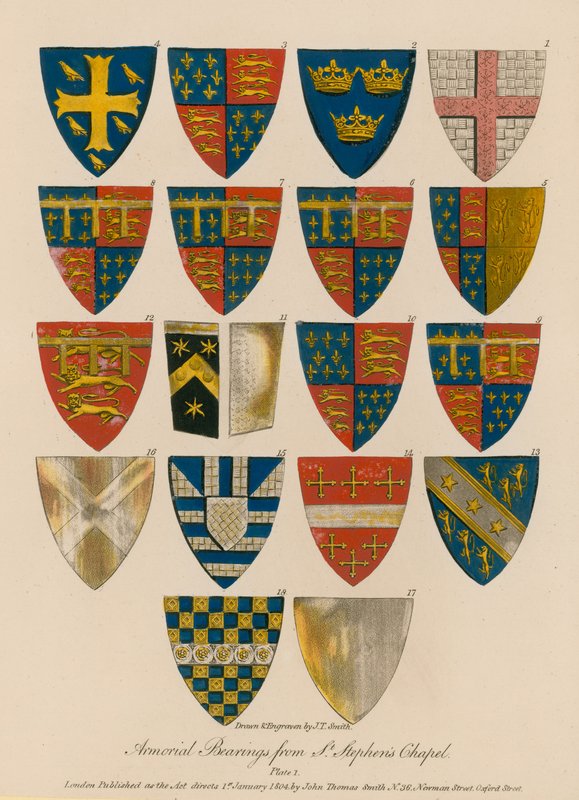 Armorial Bearings fra St Stephens Chapel av English School