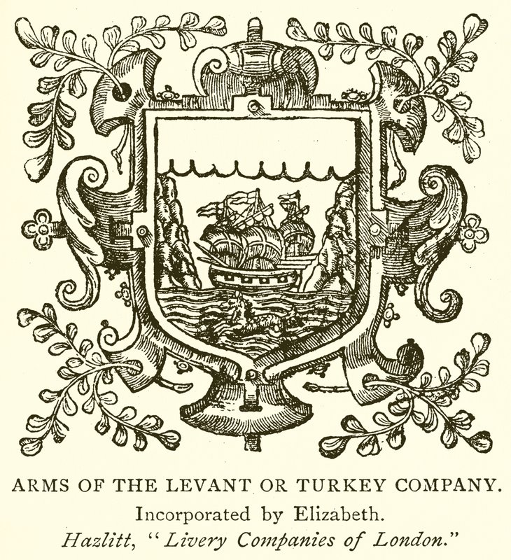 Arms of the Levant eller Turkey Company av English School