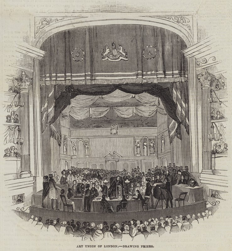 Art Union of London, tegnepriser (gravering) av English School