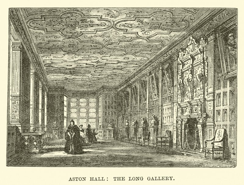 Aston Hall, Long Gallery av English School