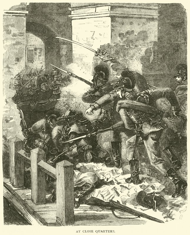 På nært hold, desember 1870 av English School