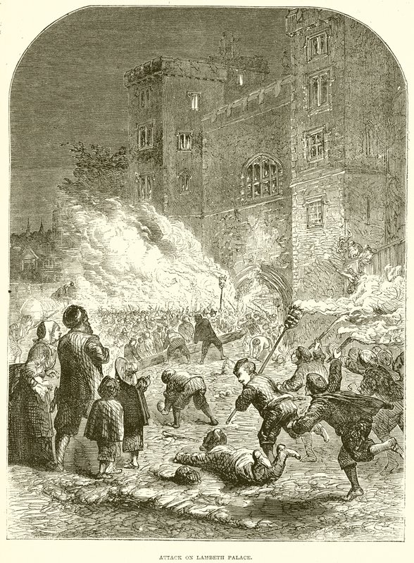 Angrep på Lambeth Palace av English School