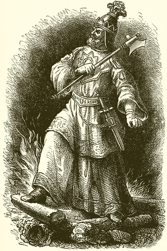 Attila, Guds svøpe av English School