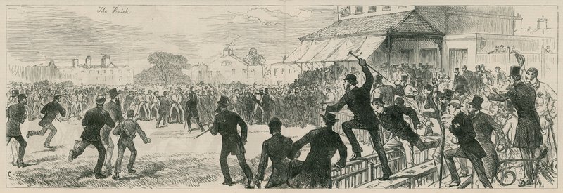 Australian Cricketers på Kennington Oval: Avslutningen av English School