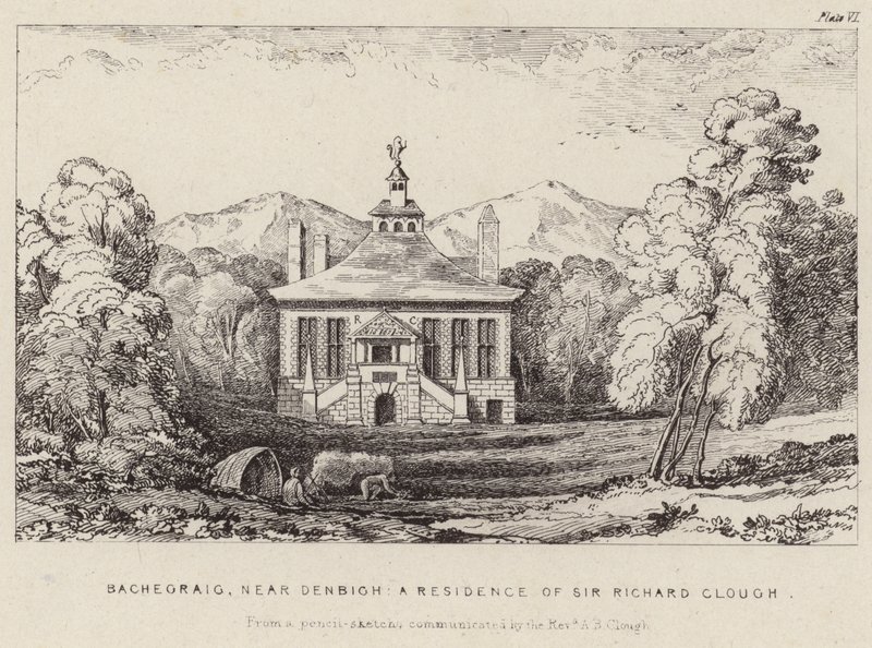 Bachegraig, residensen til Sir Richard Clough av English School