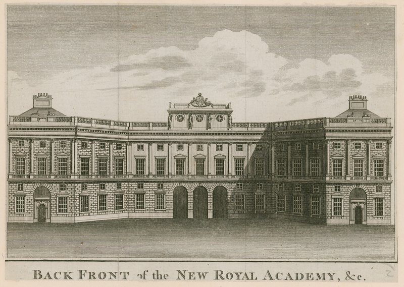 Bak foran det nye Royal Academy av English School