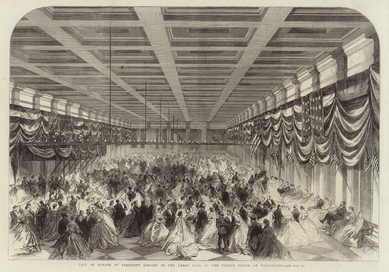 Ball til ære for president Lincoln av English School