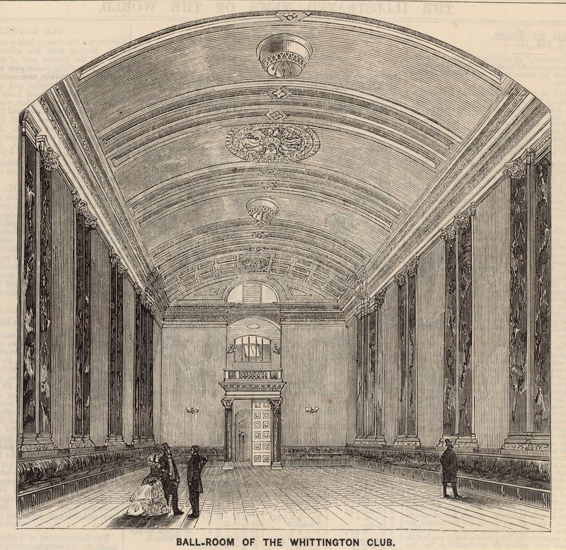 Ballroom i Whittington Club, London av English School