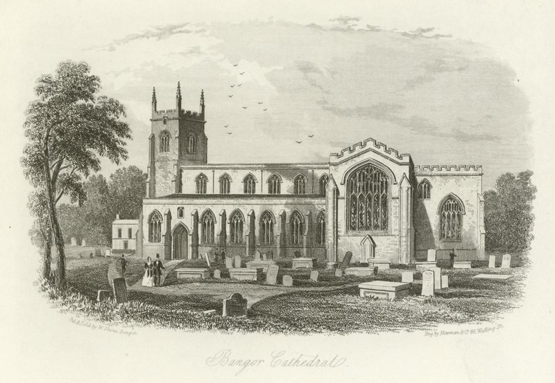 Bangor katedral, Nord-Wales av English School