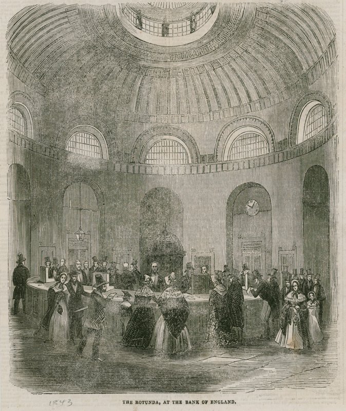 Bank of England, Sir John Soanes Rotunda av English School