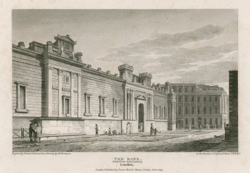 Bank of England, Sir John Soanes fronter av English School