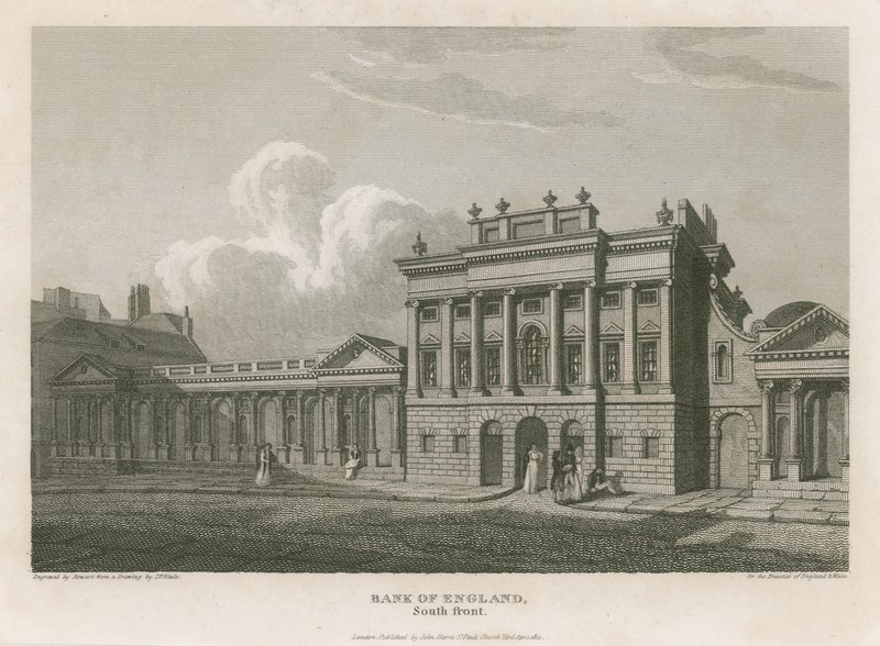 Bank of England, West Wing la til av English School