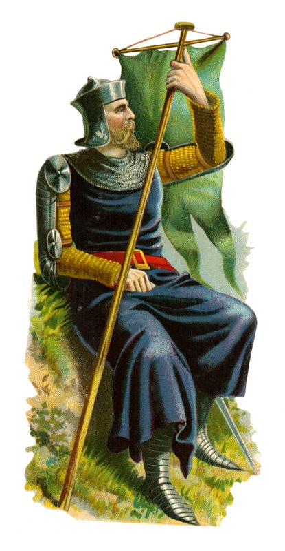 Bannerbærer av kong Edward I, 1274-1307 av English School
