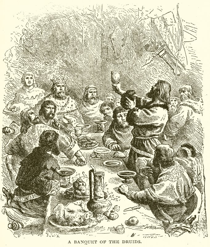 Druidenes bankett av English School