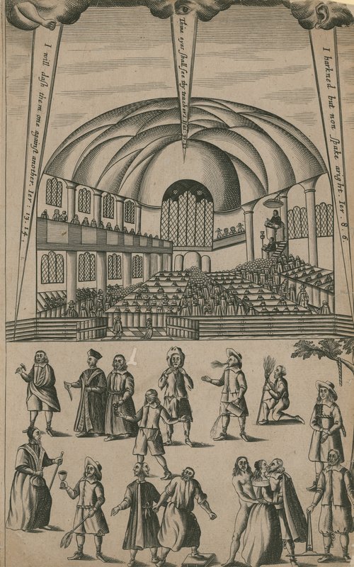 Baptistmøte i kirken, og blinde bløffer av English School