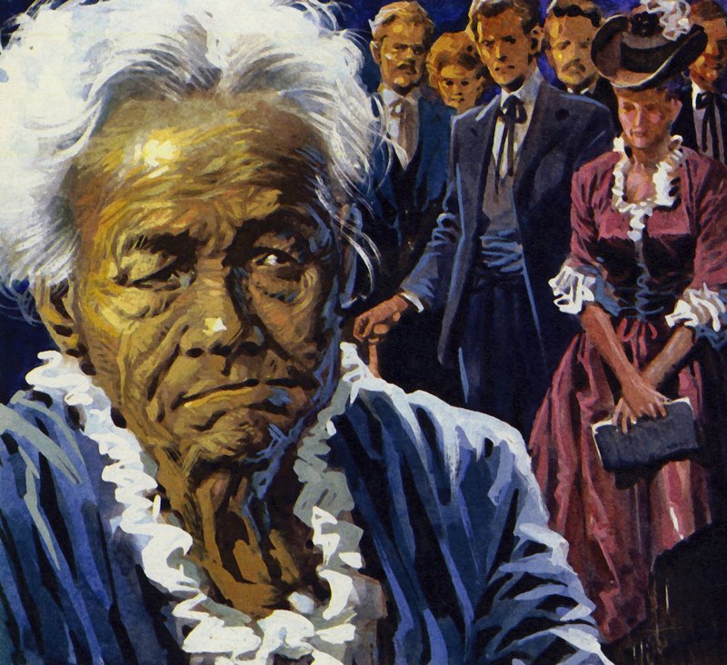 Barnum hørte om Joyce Heth, satte henne på utstilling og tjente en formue av English School