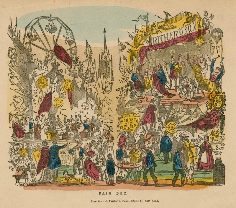 Bartholomew Fair, London av English School