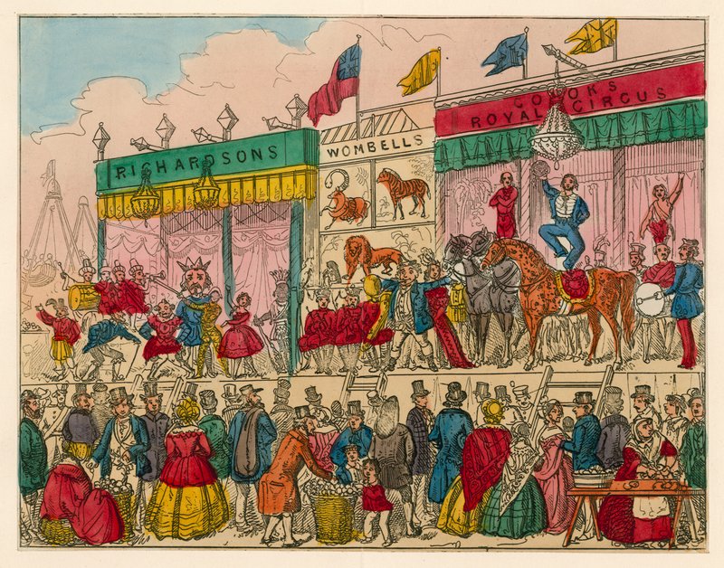 Bartholomew Fair, London av English School