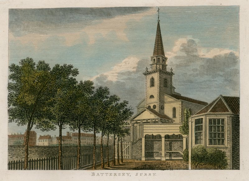 Battersea kirke, Surrey av English School