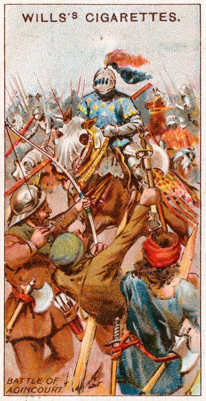 Slaget ved Agincourt av English School