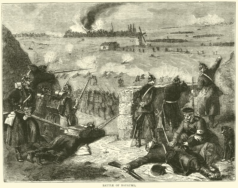 Slaget ved Bapaume, januar 1871 av English School