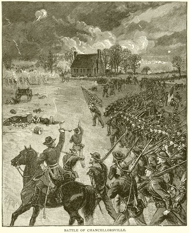 Slaget ved Chancellorsville av English School