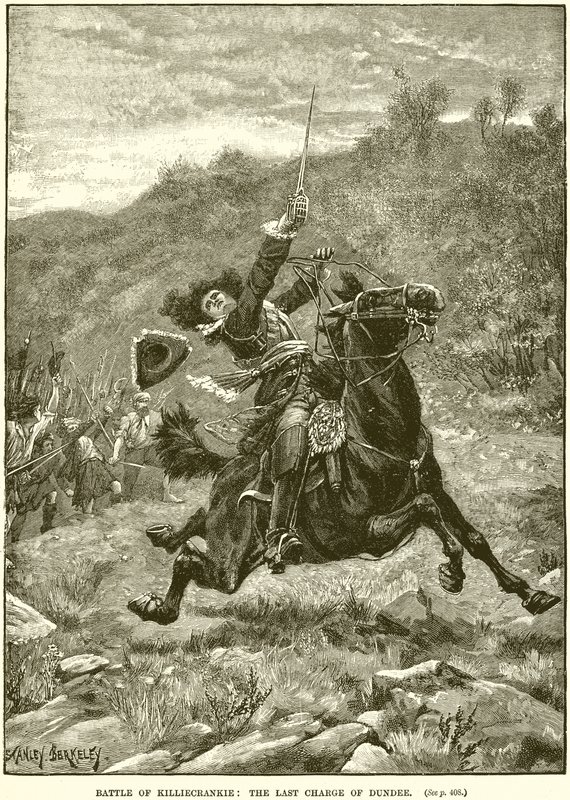Battle of Killiecrankie: The Charge of Dundee av English School