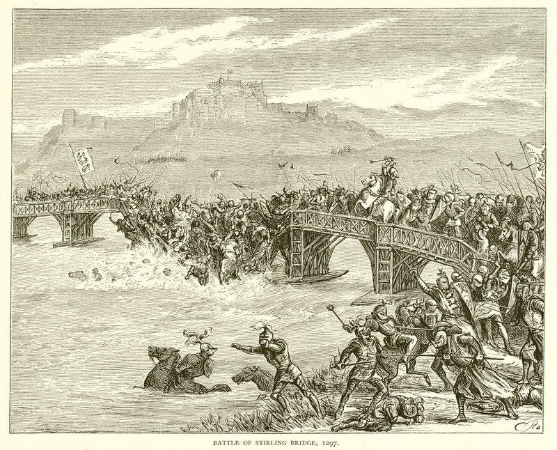 Slaget ved Stirling Bridge, 1297 av English School