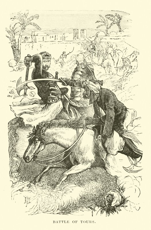 Battle of Tours av English School