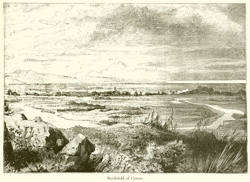 Battlefield of Cannae av English School