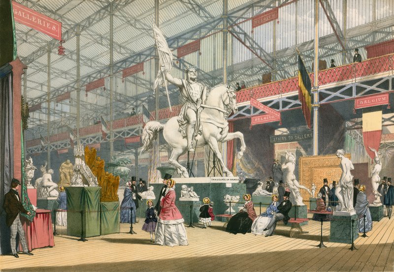 Belgisk del av Den store utstillingen fra 1851 av English School